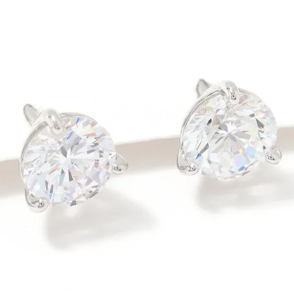 Diamonique best sale earrings set